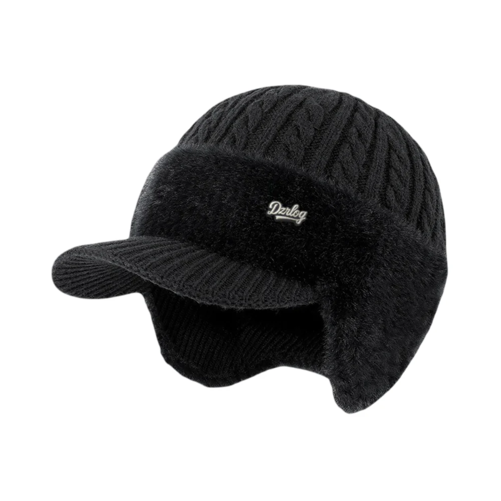 Winter Hat Trapper Ear Flap Knit Cap