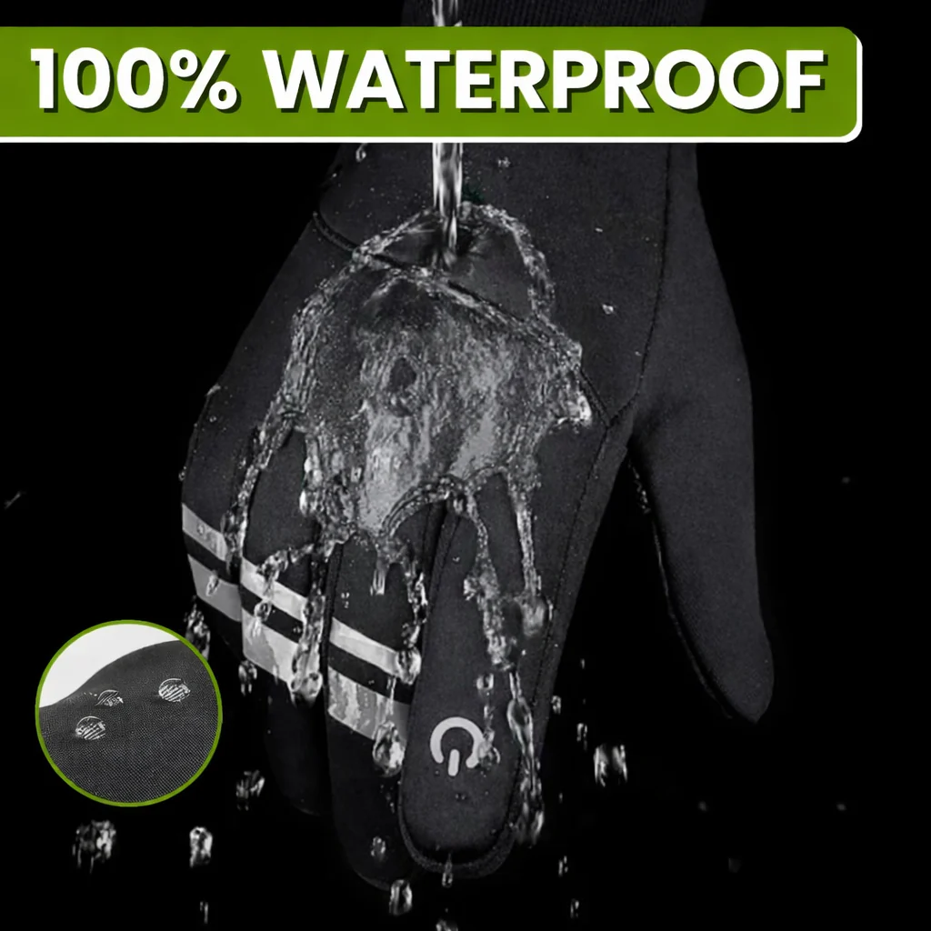 Winter Gloves Thermal Touchscreen Windproof Waterproof Cycling
