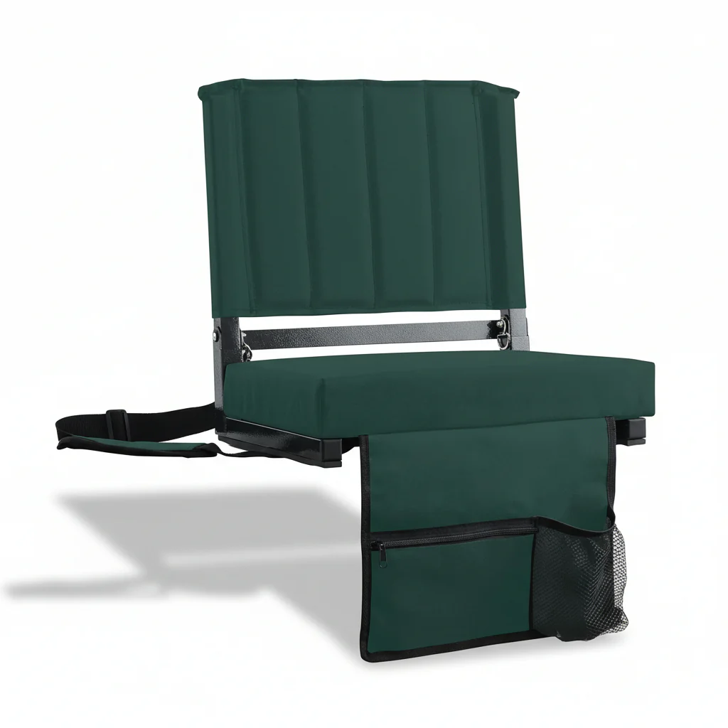 Stadium Seat Padded Folding Bleacher Chair Backrest