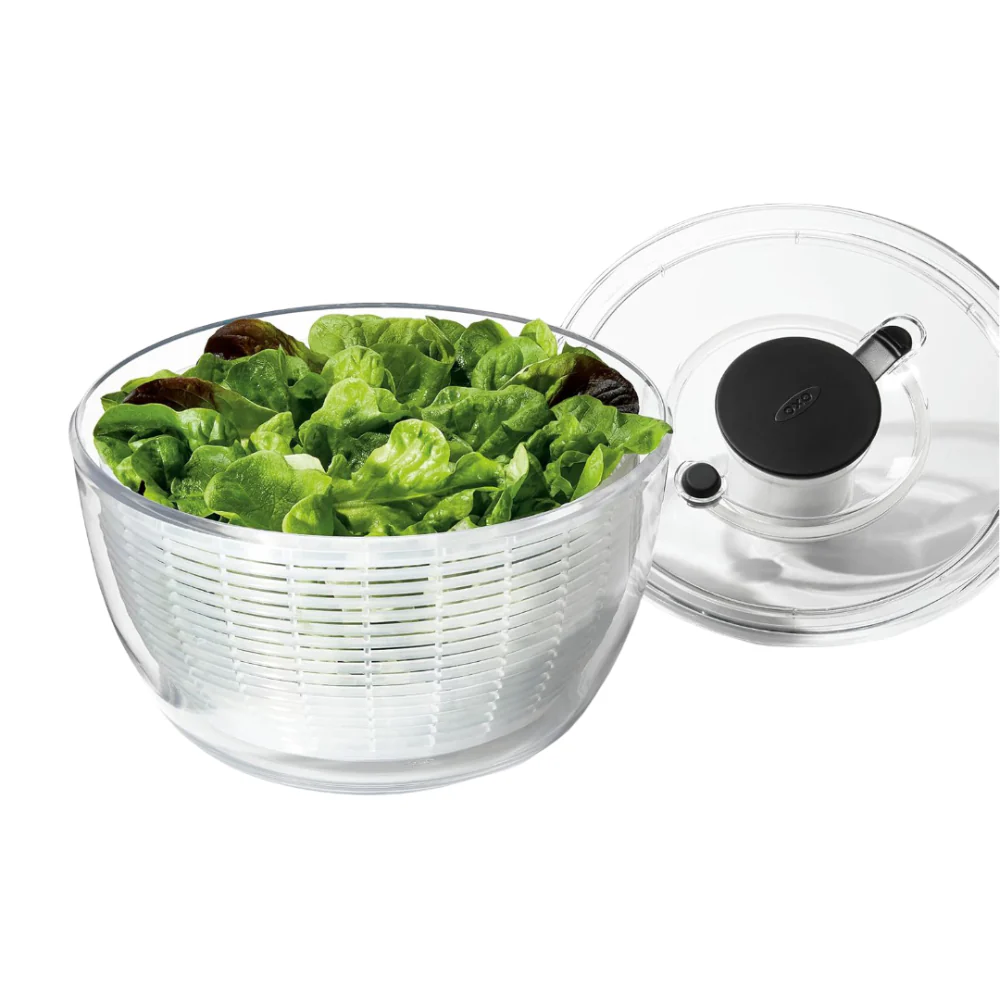 Salad Spinner Manual Pump Vegetable Dryer Bowl