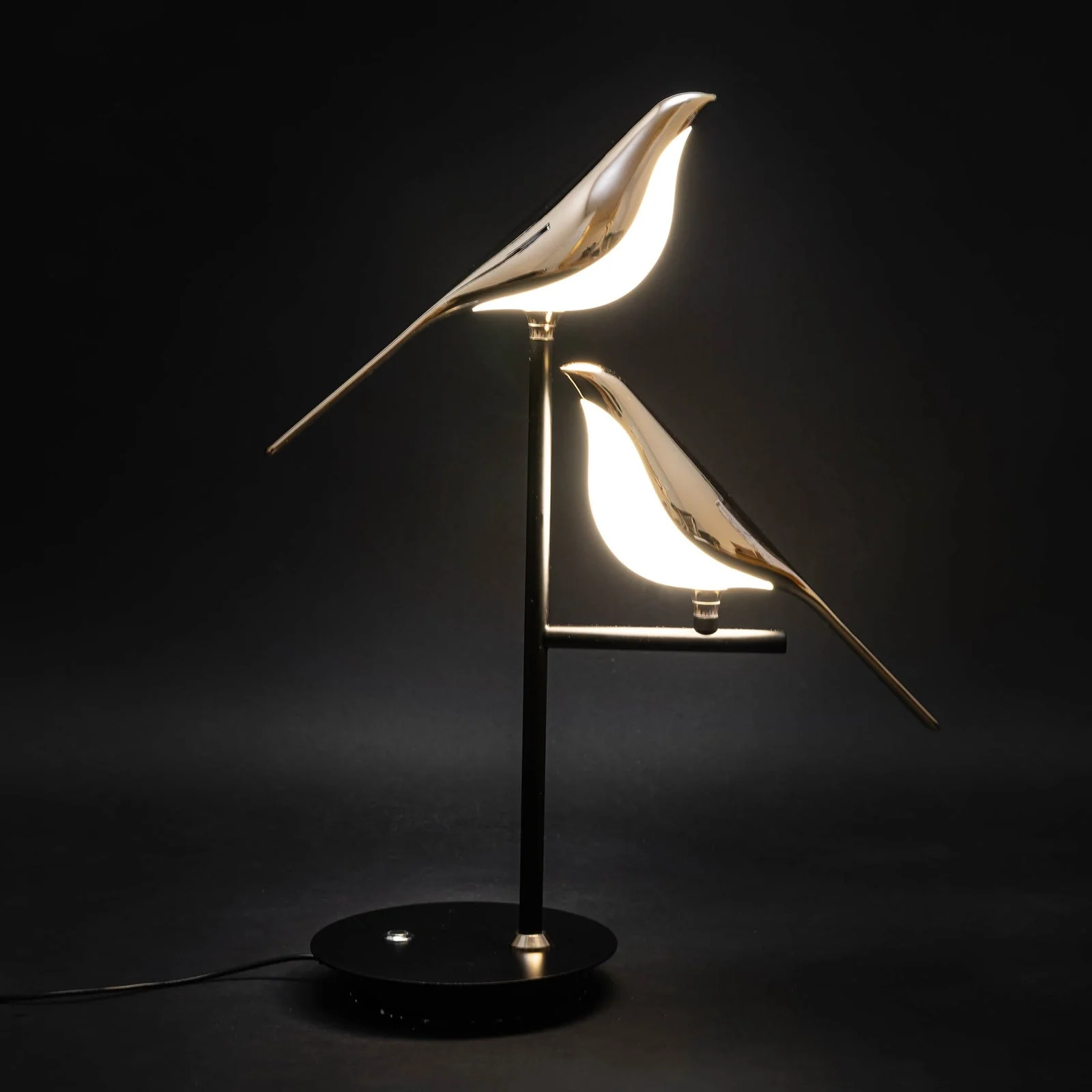 Golden Birdlight Wall Lamp | Modern Nordic LED Wall Sconce