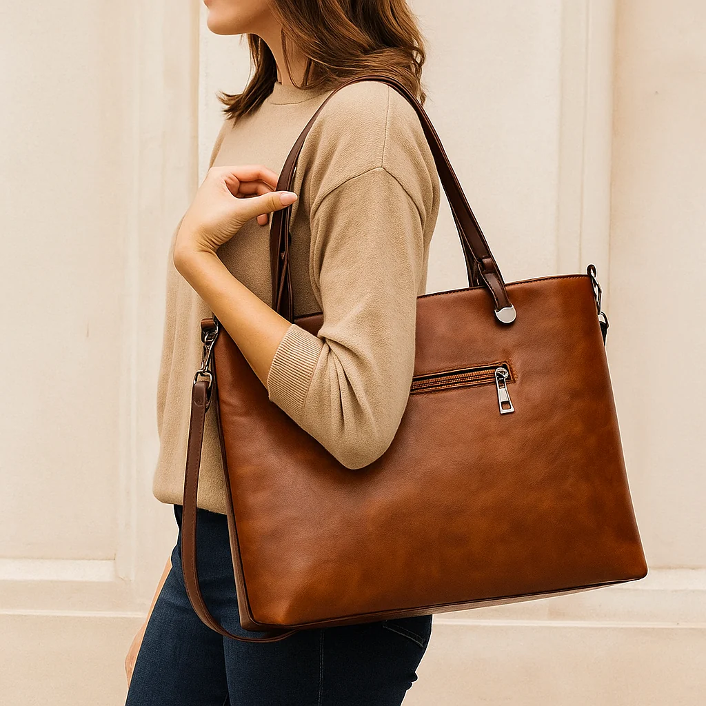 Women’s Tote Bag Vintage Work Office Travel Handbag