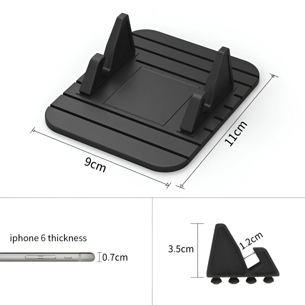 Phone Holder Car Dashboard Stand Nonslip Mounting Tool