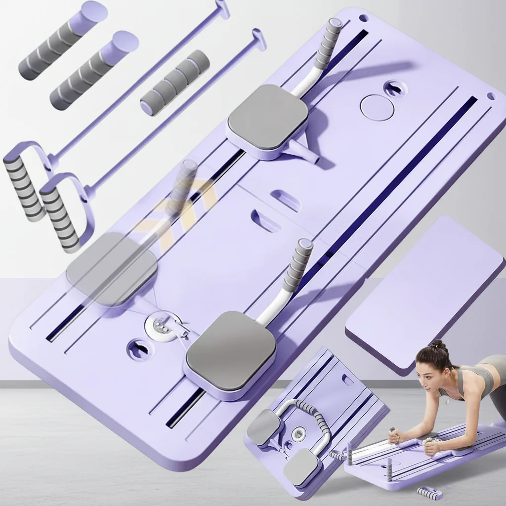 Ab Roller Resistance Assisted Flat Core Trainer Home Workouts