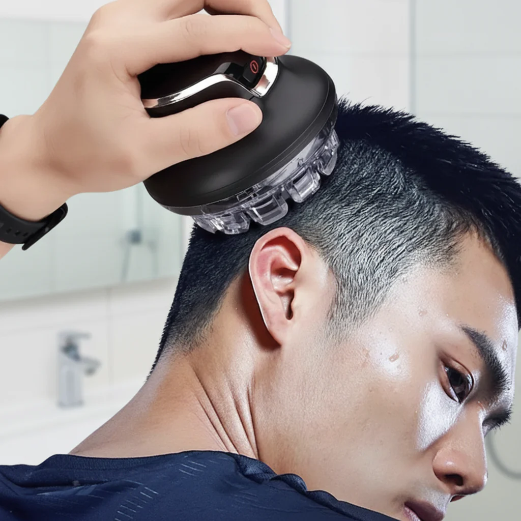 Hair Clipper Cordless 360 Degree Rounded Head Safe Trimmer