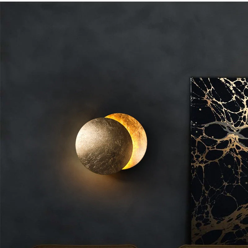 Lunaris Wall Light | Modern Solar Eclipse Inspired Wall Sconce