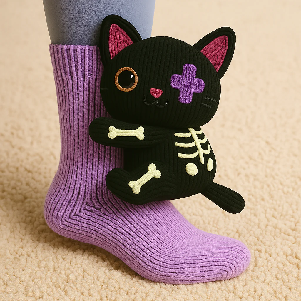 Socks Animal 3D House Non Slip Warm Design