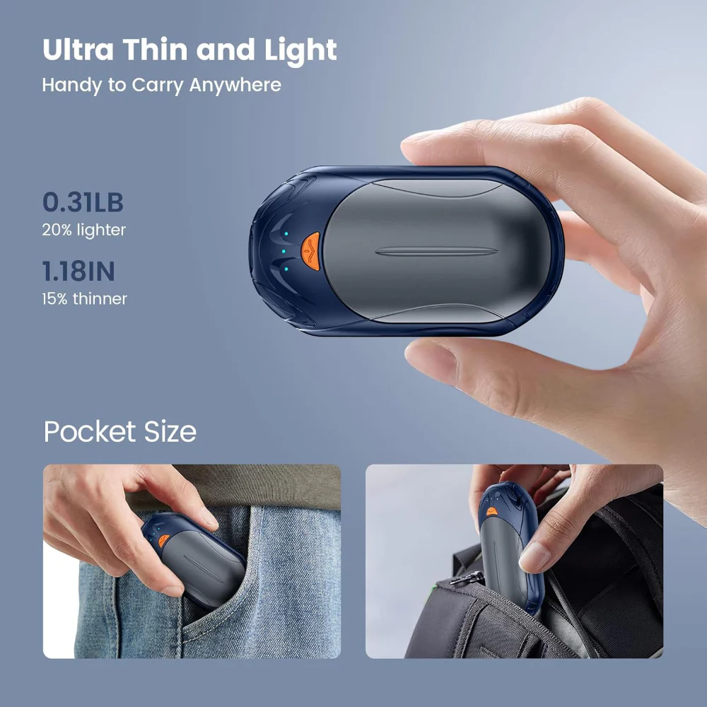 Hand Warmers Rechargeable Electric Pocket Heater Set