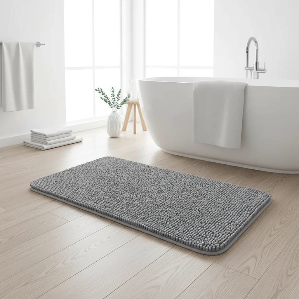 Myxes Plush Bath Mat | Ultra-Soft, Non-Slip & Quick-Dry Design