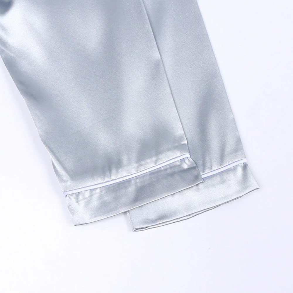 Kids Pajama Set Button Top Pants Sleepwear