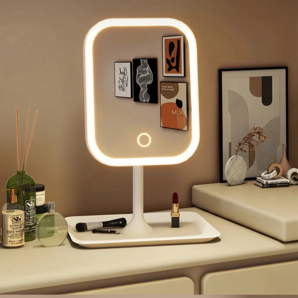 Makeup Mirror LED Lighted Vanity Mirror Touch Control