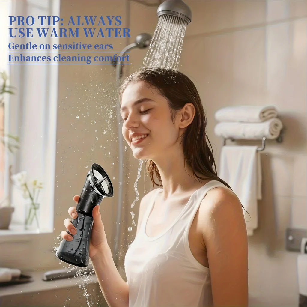 Ear Wax Remover Electric Cleaner USB Rechargeable Water System