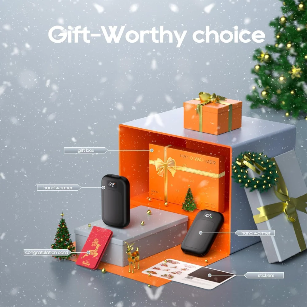 Hand Warmers Rechargeable Pocket Electric Dual Pack