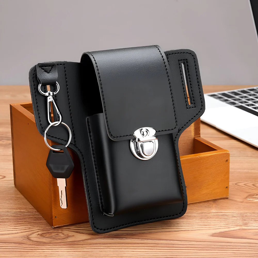 Cell Phone Holster Belt Pouch Waist Carry Case