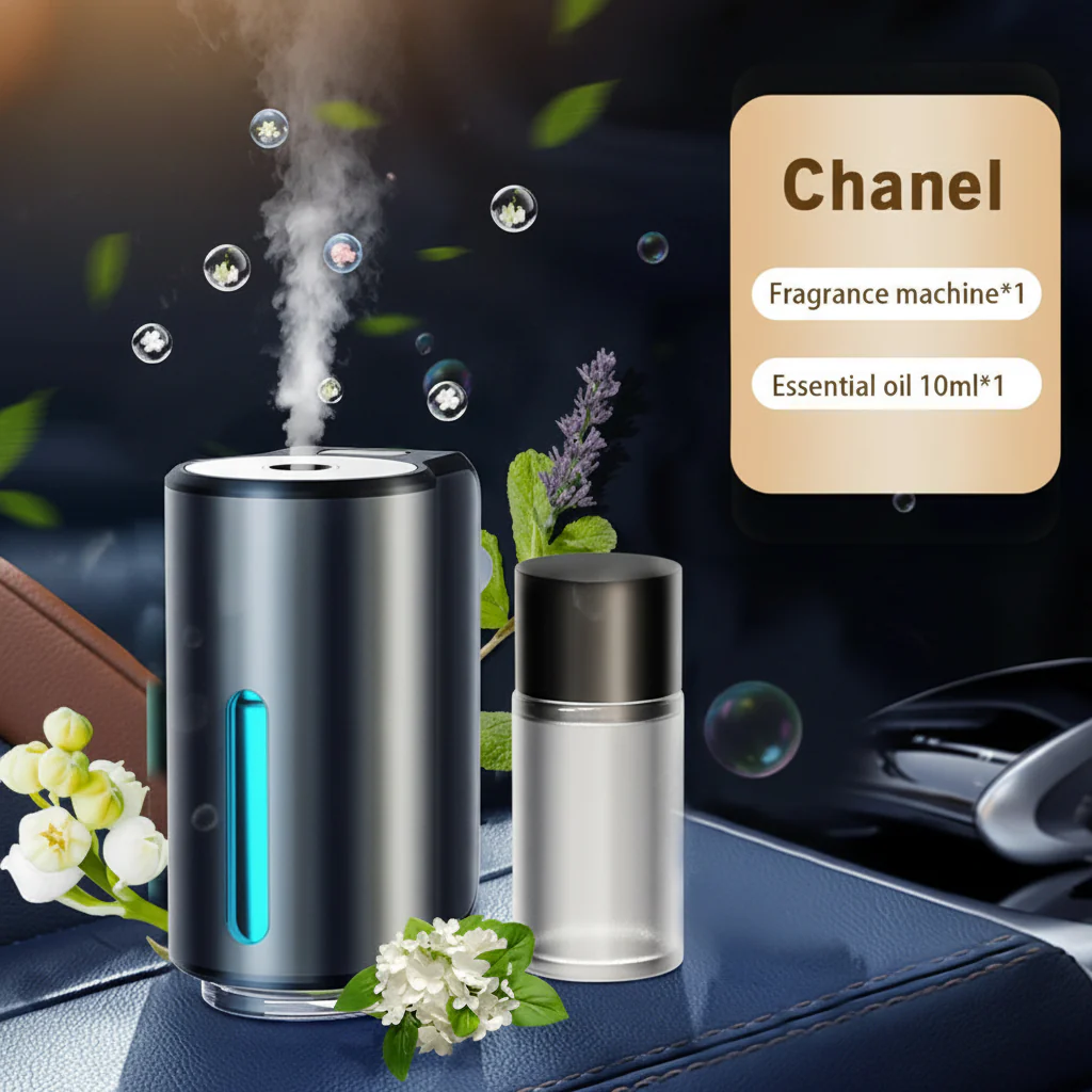 Car Air Freshener Aromatherapy Essential Oil Diffuser Vent Clip