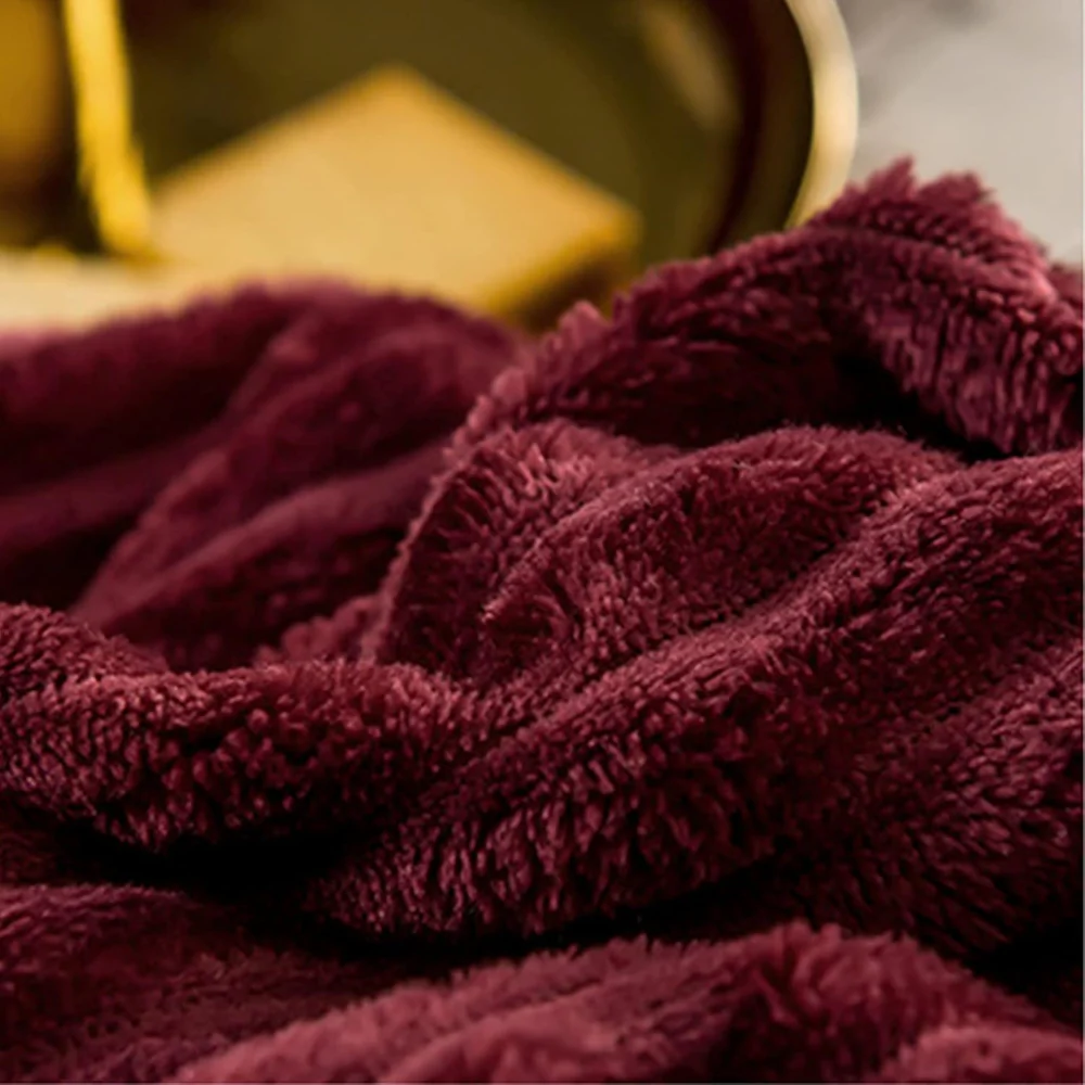 edding Duvet Cover Set Plush-Style Winter Bedspread Design