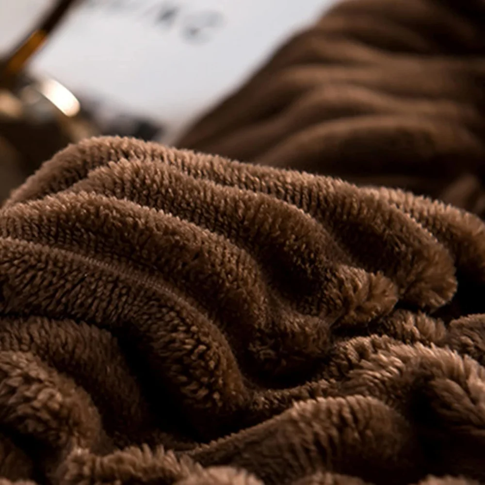 edding Duvet Cover Set Plush-Style Winter Bedspread Design