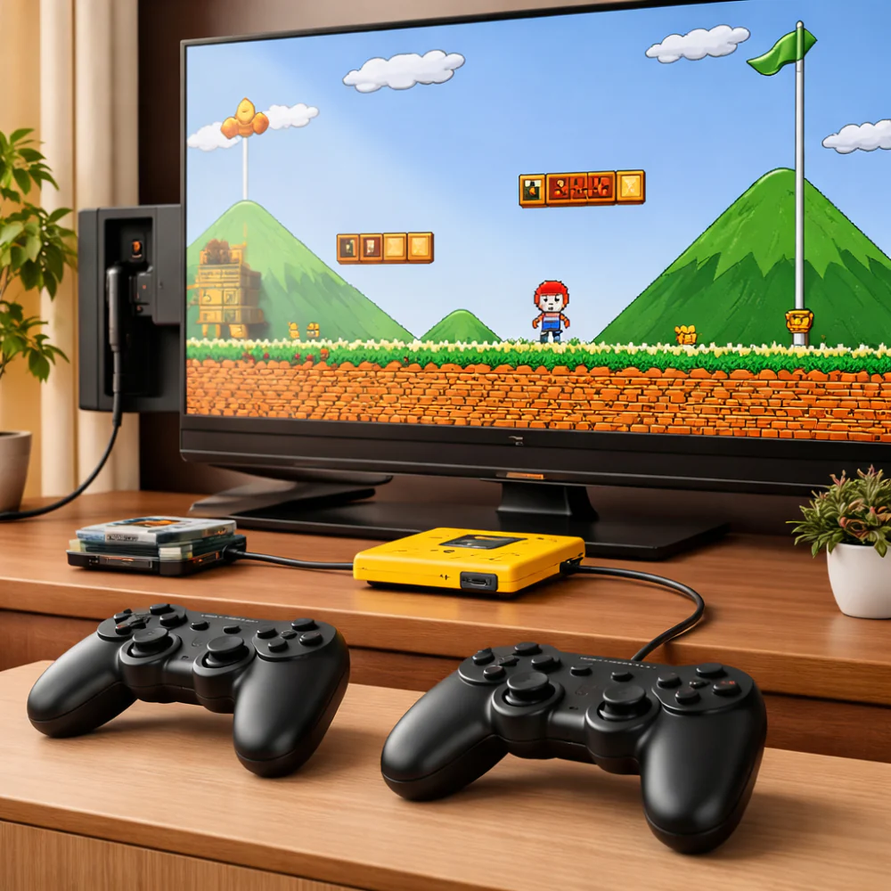 Game Console Retro Gaming Plug Play TV System