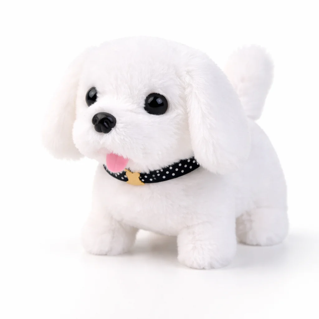 Robot Dog Interactive Plush Puppy Toy Realistic Walking Puppy