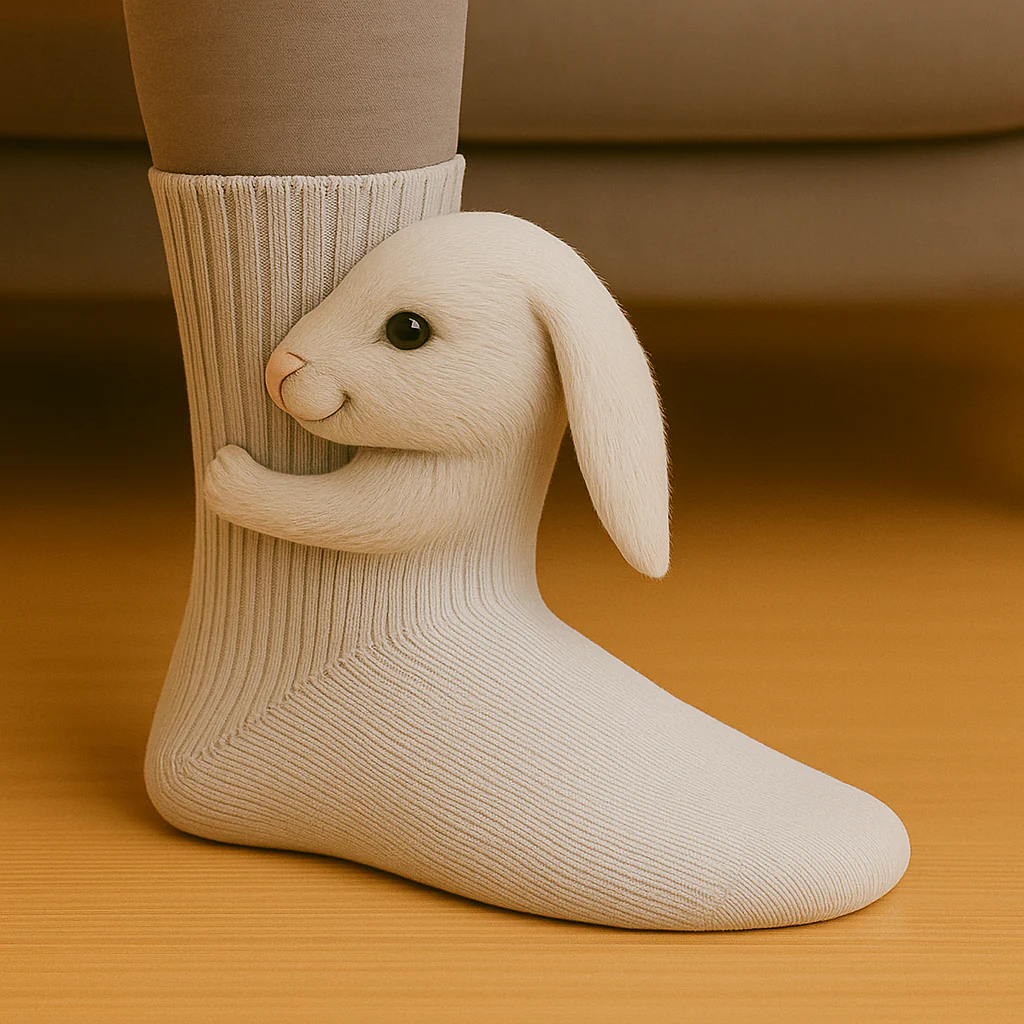 Socks Animal 3D House Non Slip Warm Design