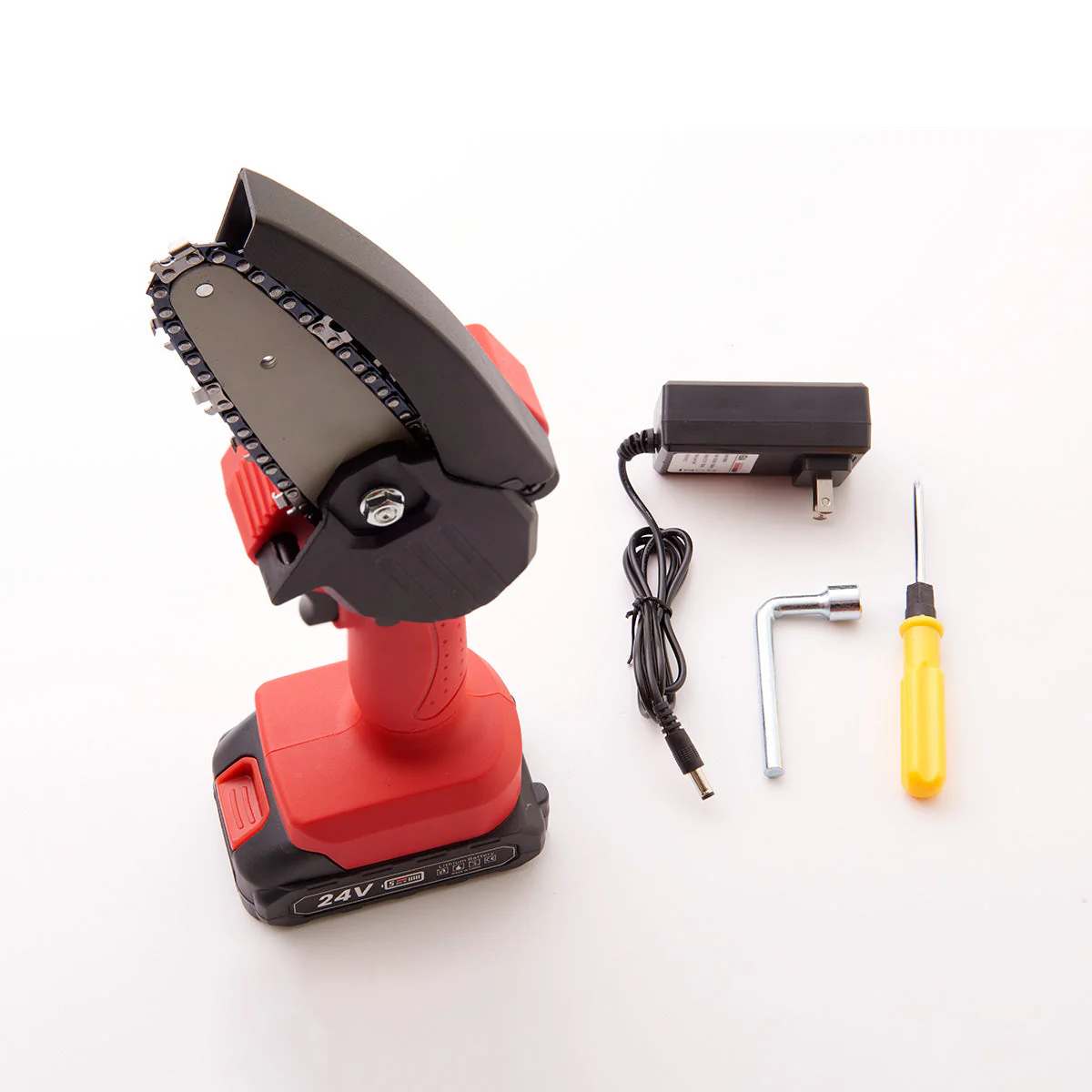 Mini Chainsaw Electric Trimming Tool Garden Cutting Device