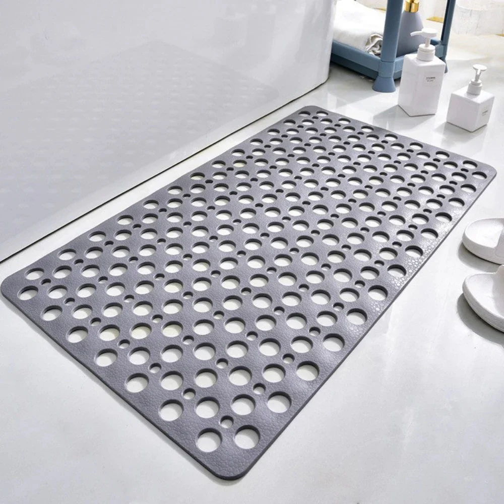Bath Mat Shower Suction Cup Drain Design