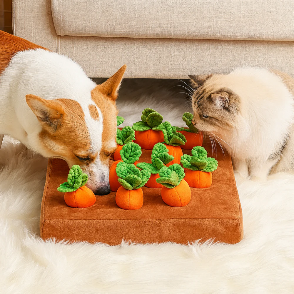 Dog Toy Snuffle Mat Interactive Treat Forage Design