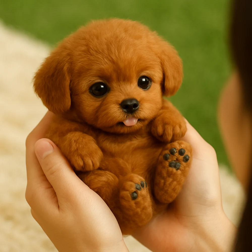 Robot Dog Interactive Plush Puppy Toy Lifelike Walking Barking