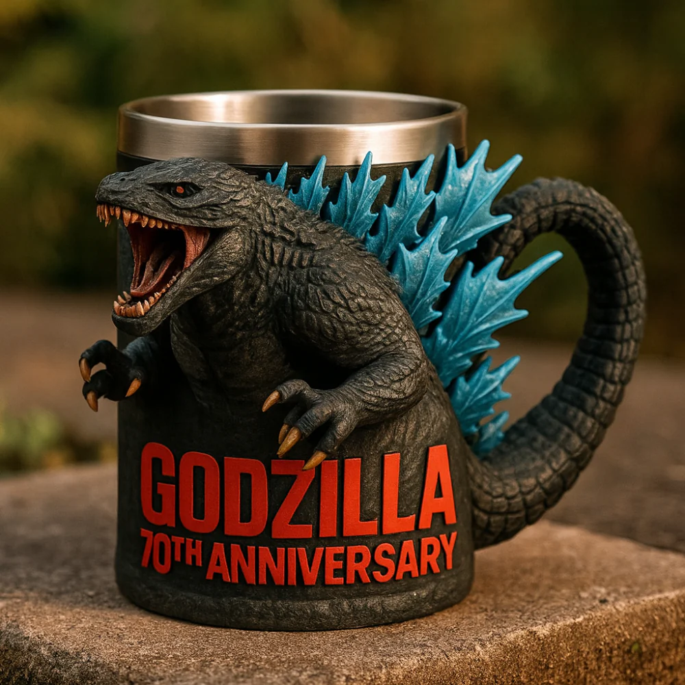 Coffee Mug Monster Figure 3D Sculpted Ceramic Drinkware