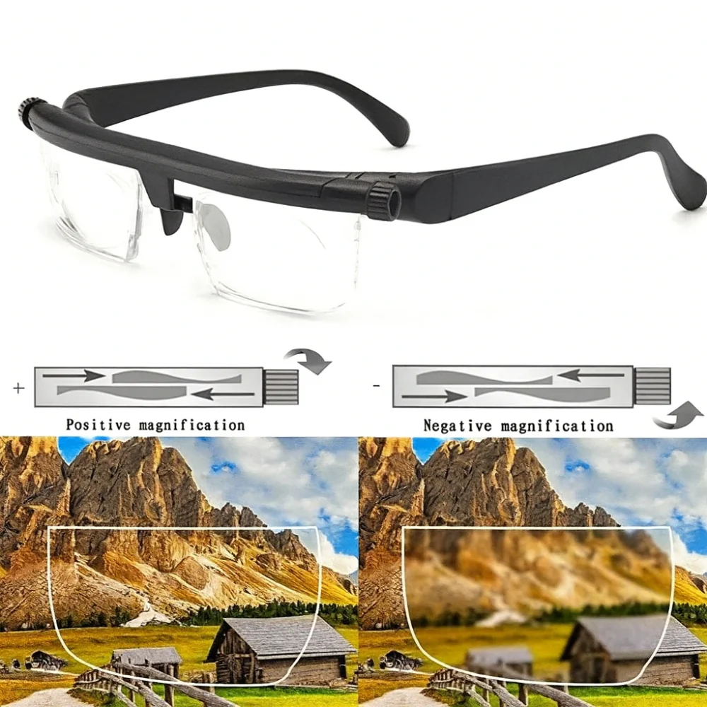 Glasses Adjustable Focus Vision Tool Reading Driving