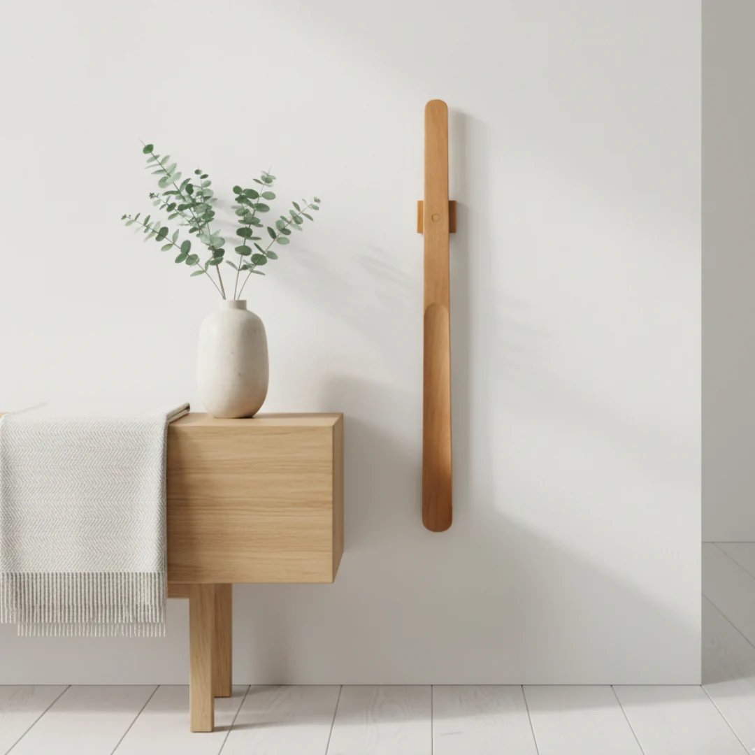 Shoe Horn Wall Mounted Magnetic Entryway Tool