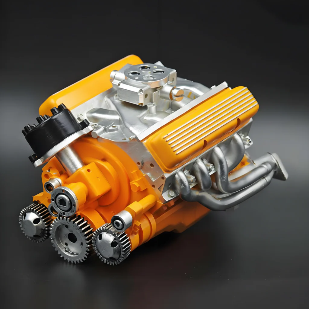 Gasoline V8 Engine Model Kit RC Projects