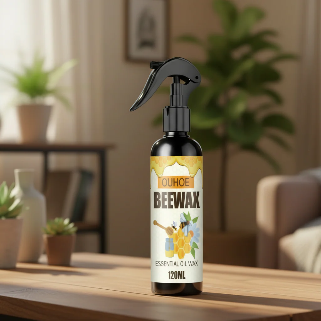 Wood Cleaner Beeswax Spray Natural Furniture Polish