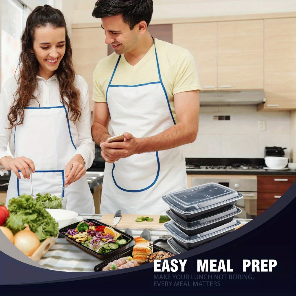 Food Storage Containers Disposable Plastic Meal Boxes