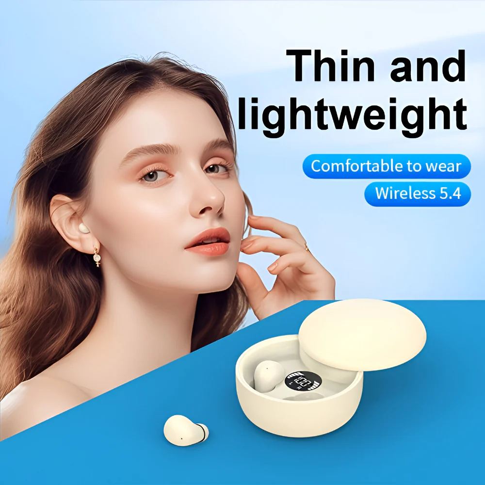 Wireless Mini Earbuds In Ear Touch Control Rechargeable