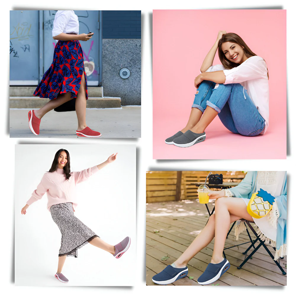 Women’s Shoes Slip Walking Mesh Cushion Sole