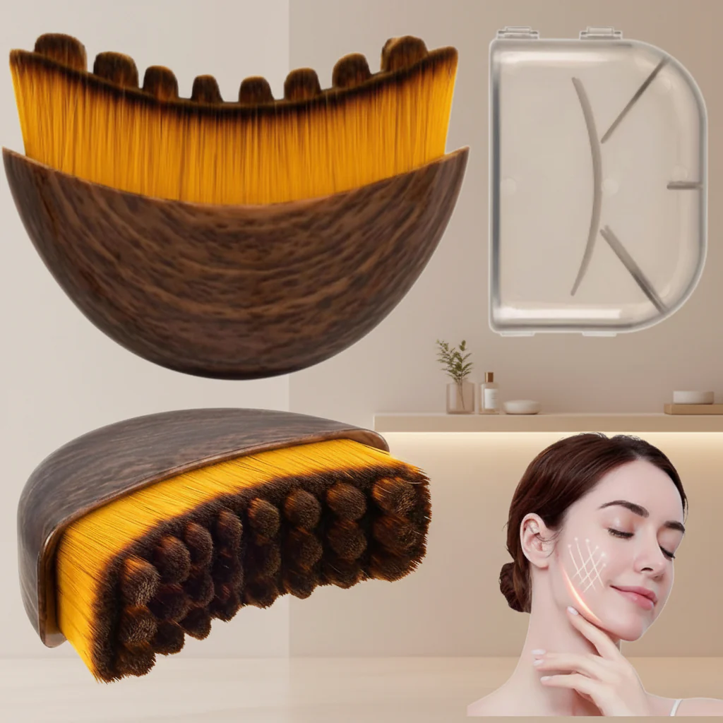 Face Brush Lymphatic Massage Tool Jawline Chin Sculpting
