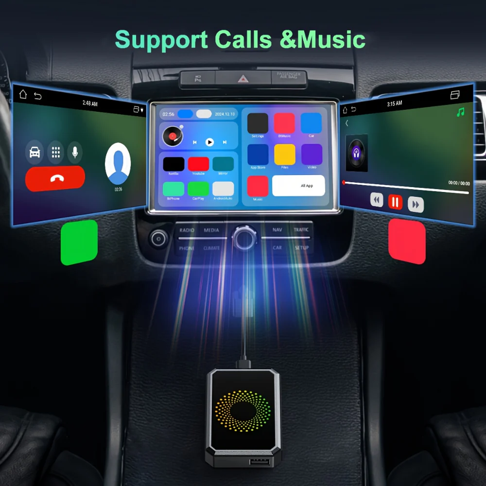 Car Adapter Wireless Media Streaming Auto Display Box