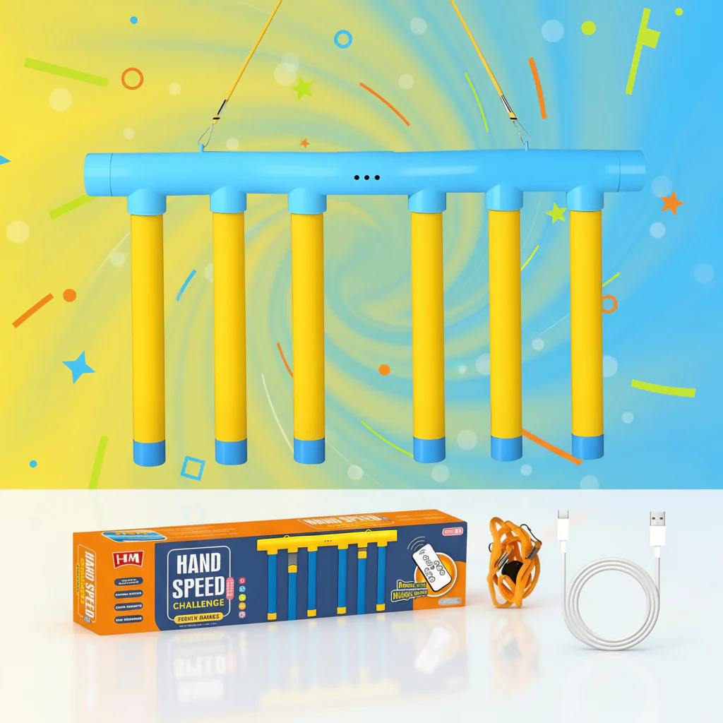 Reaction Game Kids Skill Training Falling Stick Toy