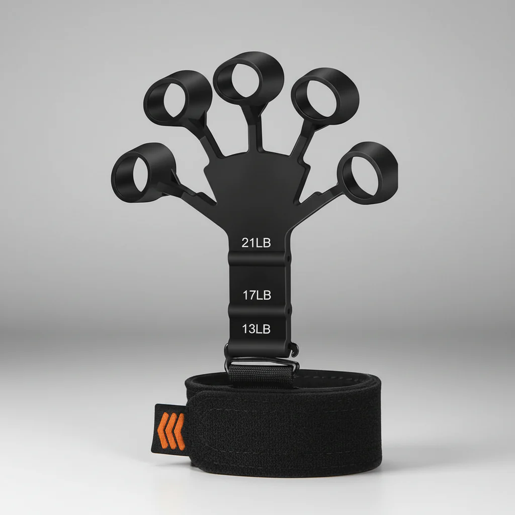 Finger Strengthener Adjustable Resistance Hand Grip Trainer