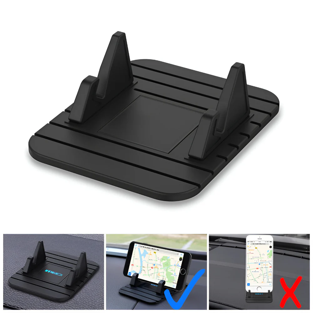 Phone Holder Car Dashboard Stand Nonslip Mounting Tool