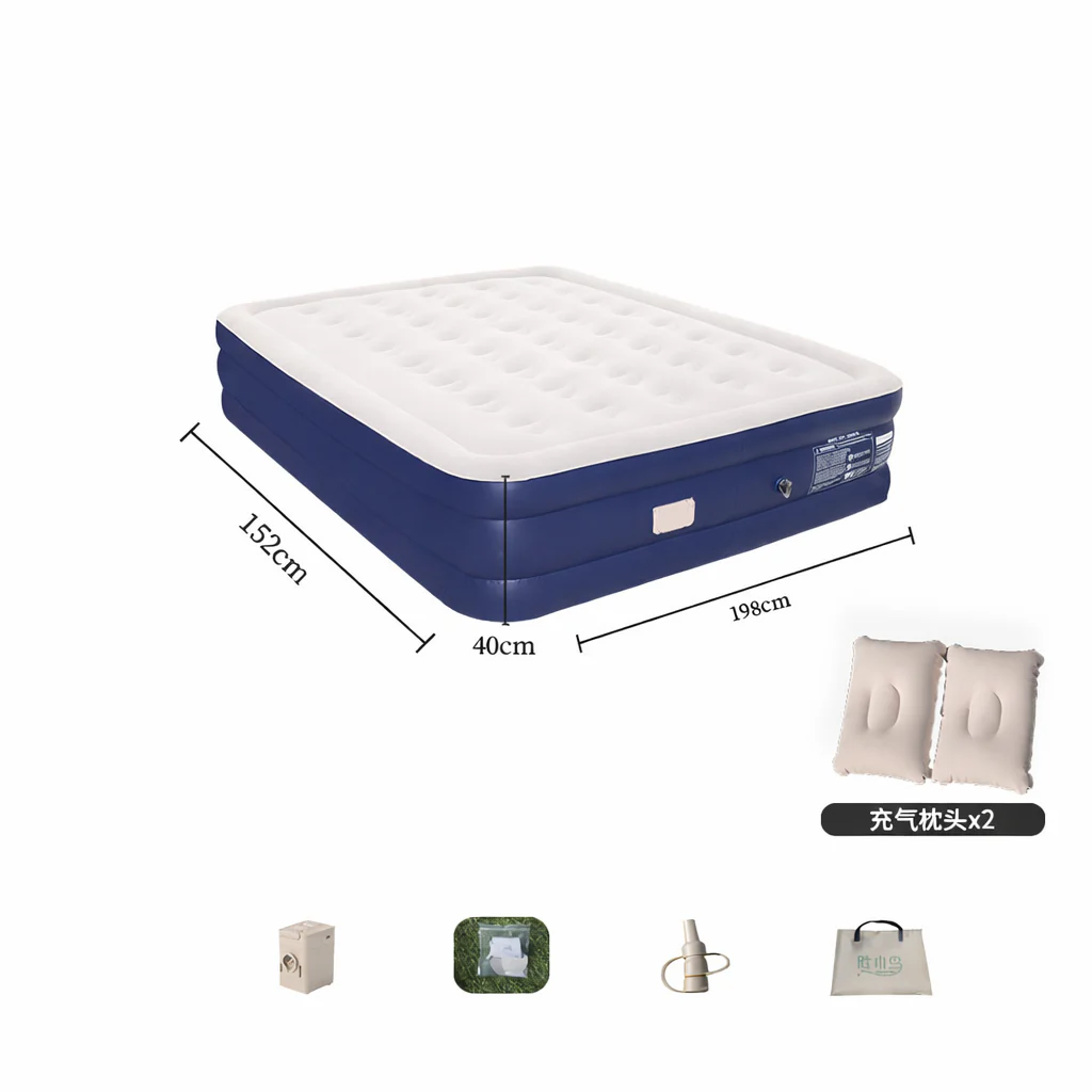 Air Mattress Self Inflating Double Thick Camping Air Bed