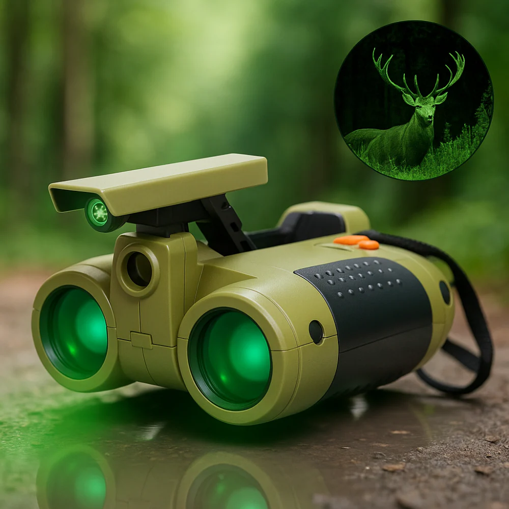 Binoculars Night Vision Kids Adventure Toy Outdoor Exploration Gear