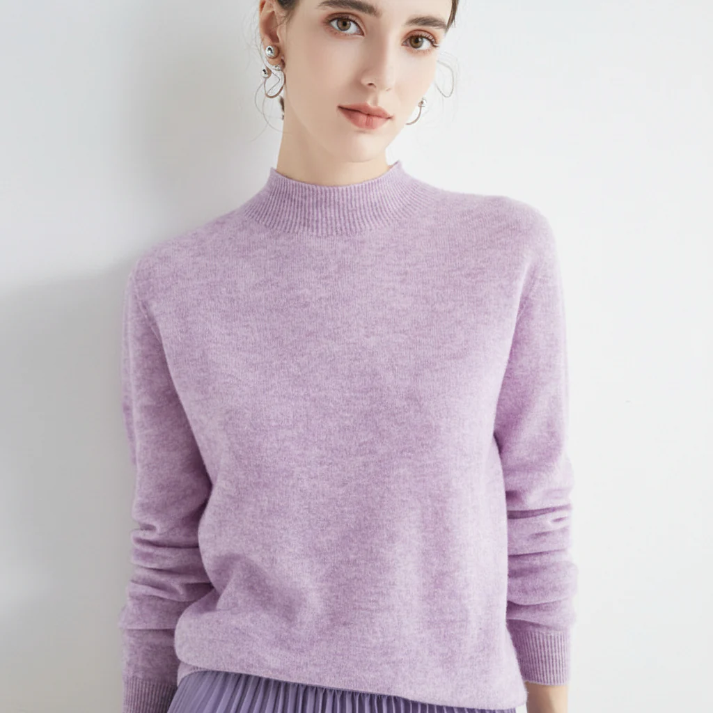 Womens Sweater Soft Lightweight Pullover Top All Season