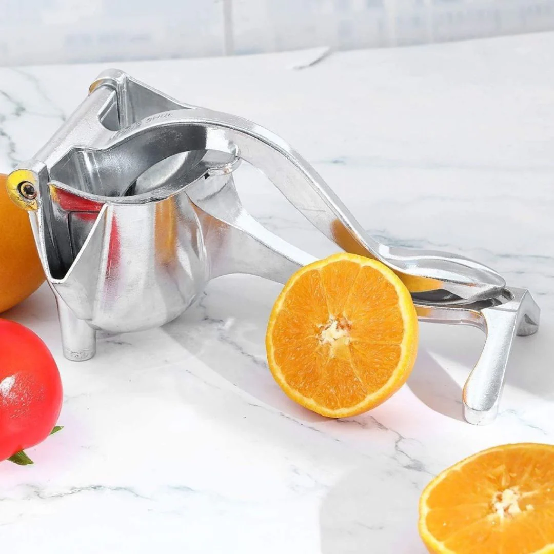 Citrus Juicer Stainless Steel Manual Hand Press Fresh Juice