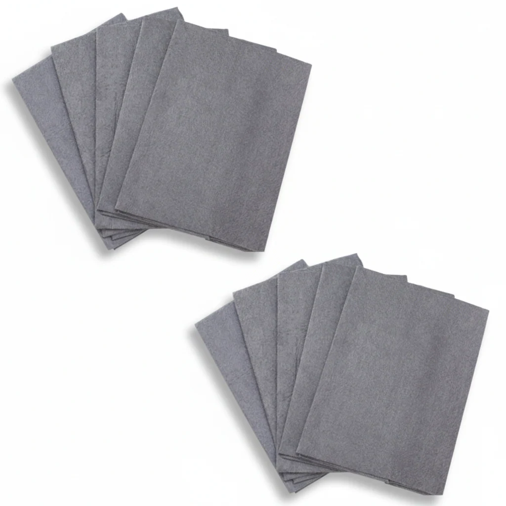 Microfiber Cleaning Cloth Reusable Streak Free Glass Surface Wipes