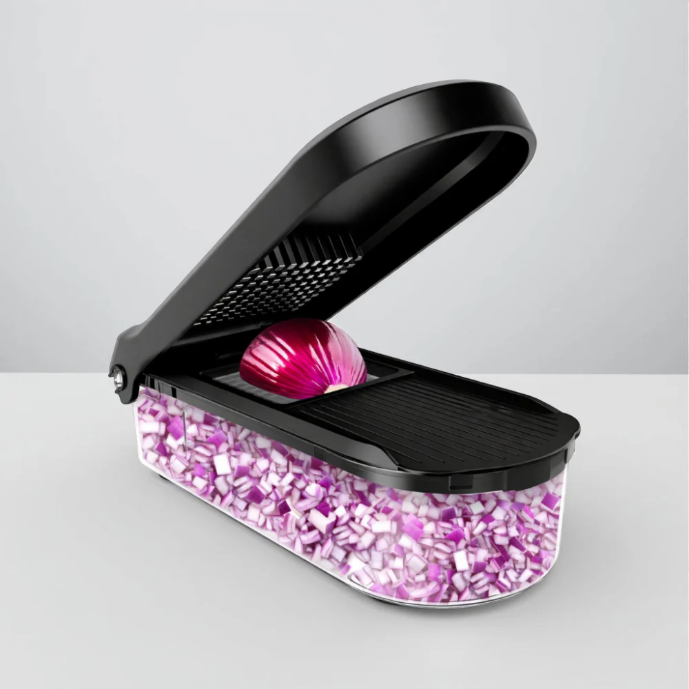 Vegetable Chopper Manual Food Prep Cutter Set