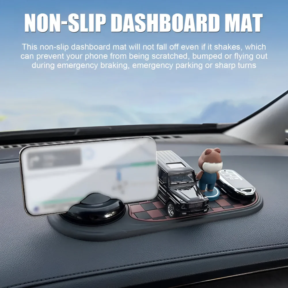 Car Phone Holder Dashboard Anti Slip Mat Stand