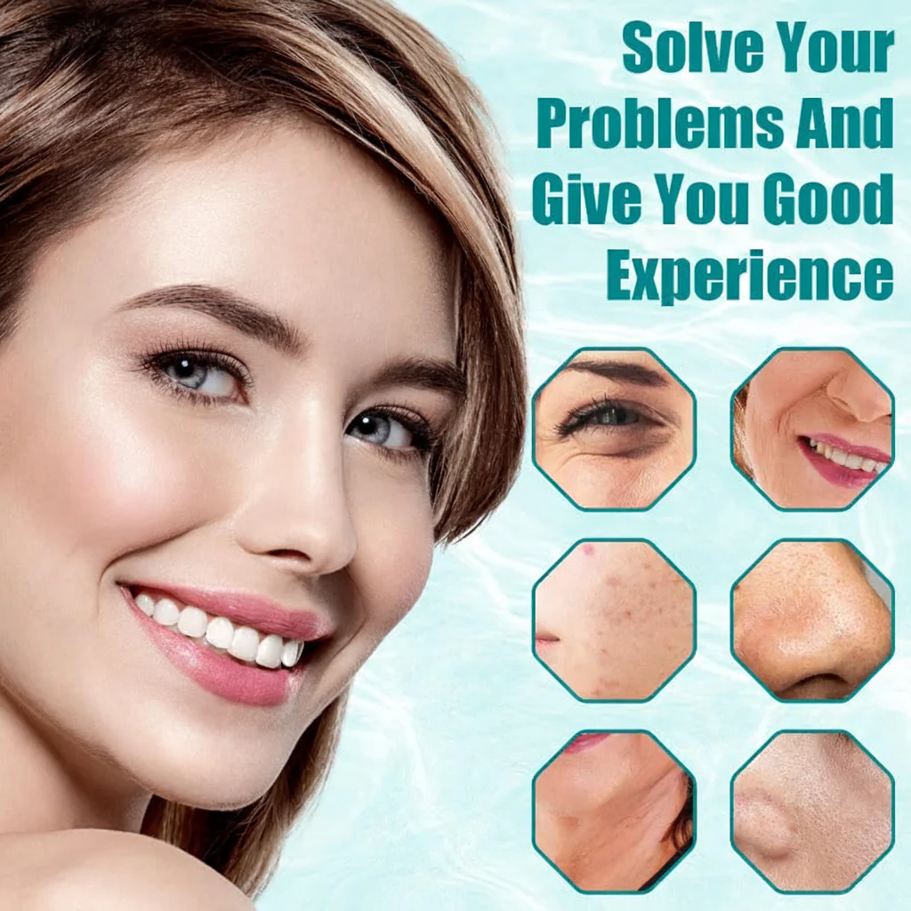 Facial Wand High Frequency Glass Tube Violet Skin Care Device