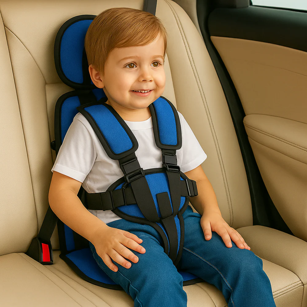 Car Seat Booster Portable Travel Compact Harness Child
